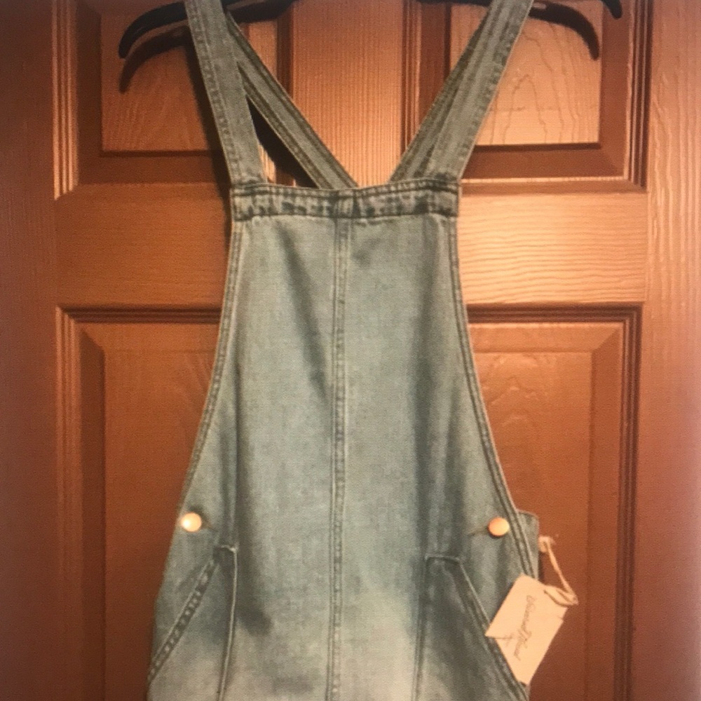 Blue Denim Overalls